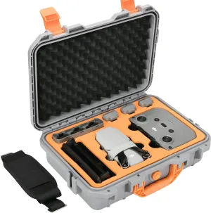 YETEETH Mini Hard Case, Waterproof Pressure Resistant Carrying Case for DJI Mini 2/4K Accessories (Included Should Strap)