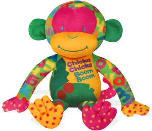 YOTTOY Contemporary Collection | Chicka Chicka Boom Boom Soft Stuffed Plush Monkey Toy –7.5”