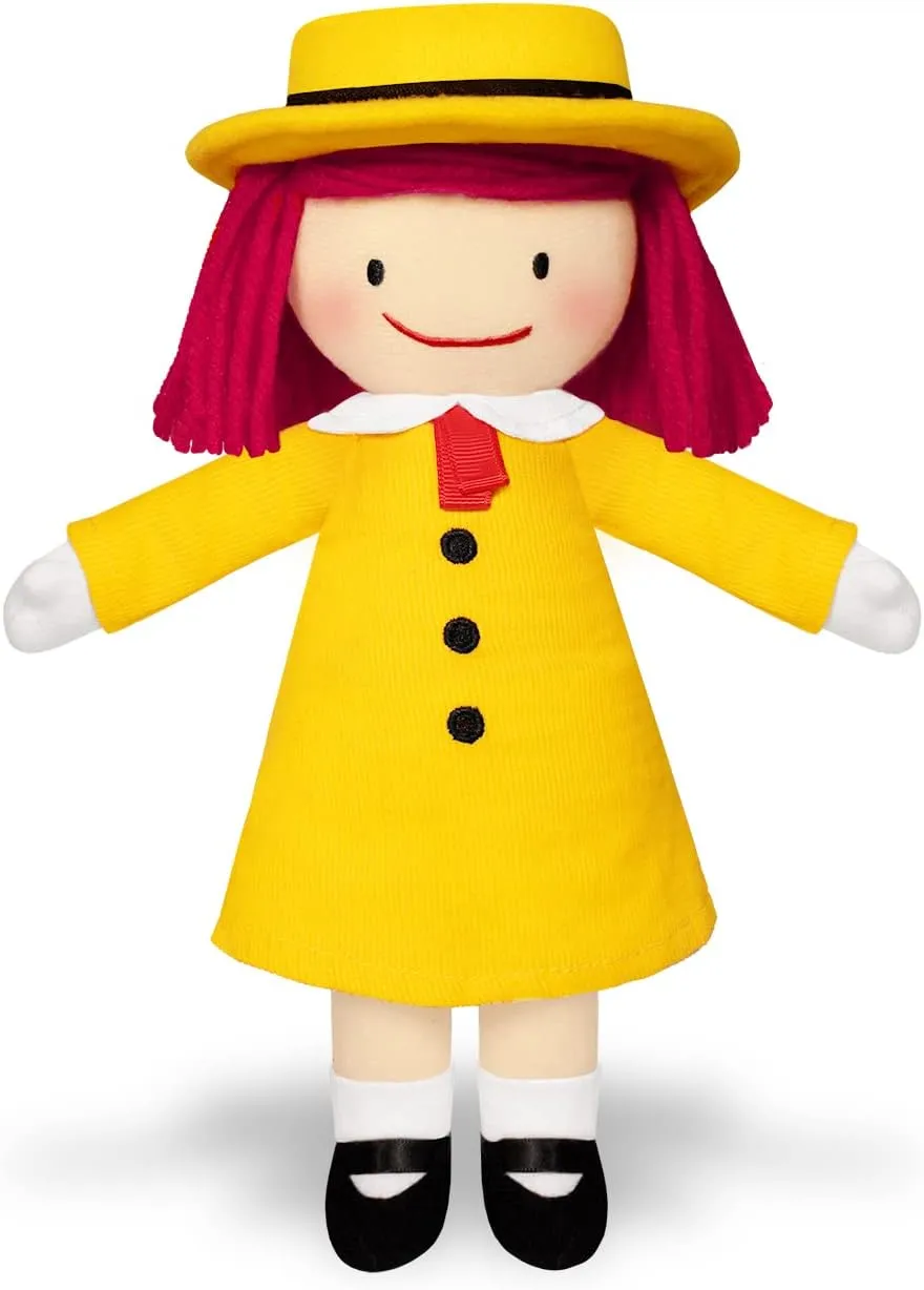 YOTTOY Madeline Collection | Bonjour Madeline 10” Soft Doll (Yellow Dress)