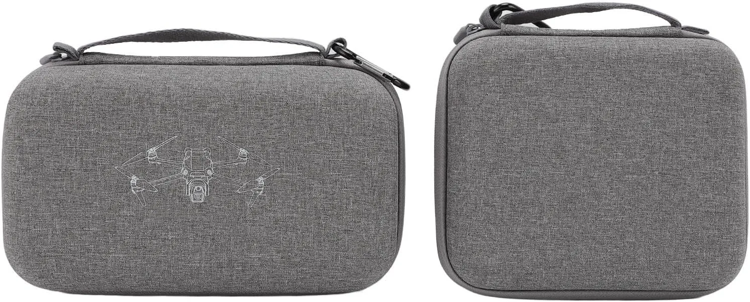 Yunseity 2 Pcs Set Drone Carrying Case for Air 3S, & Shockproof Portable Travel Protective Shoulder Bag for Air 3S for RC2 Drone and Remote Controller