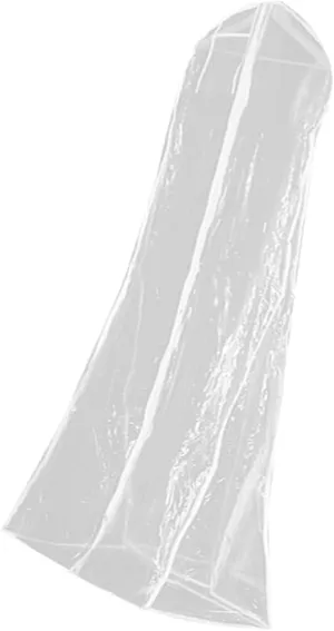 Zerodeko Bridal Gown Storage Bag 1.8m Extended Tailing Wedding Cover Non-woven Bridal Gown Garment c
