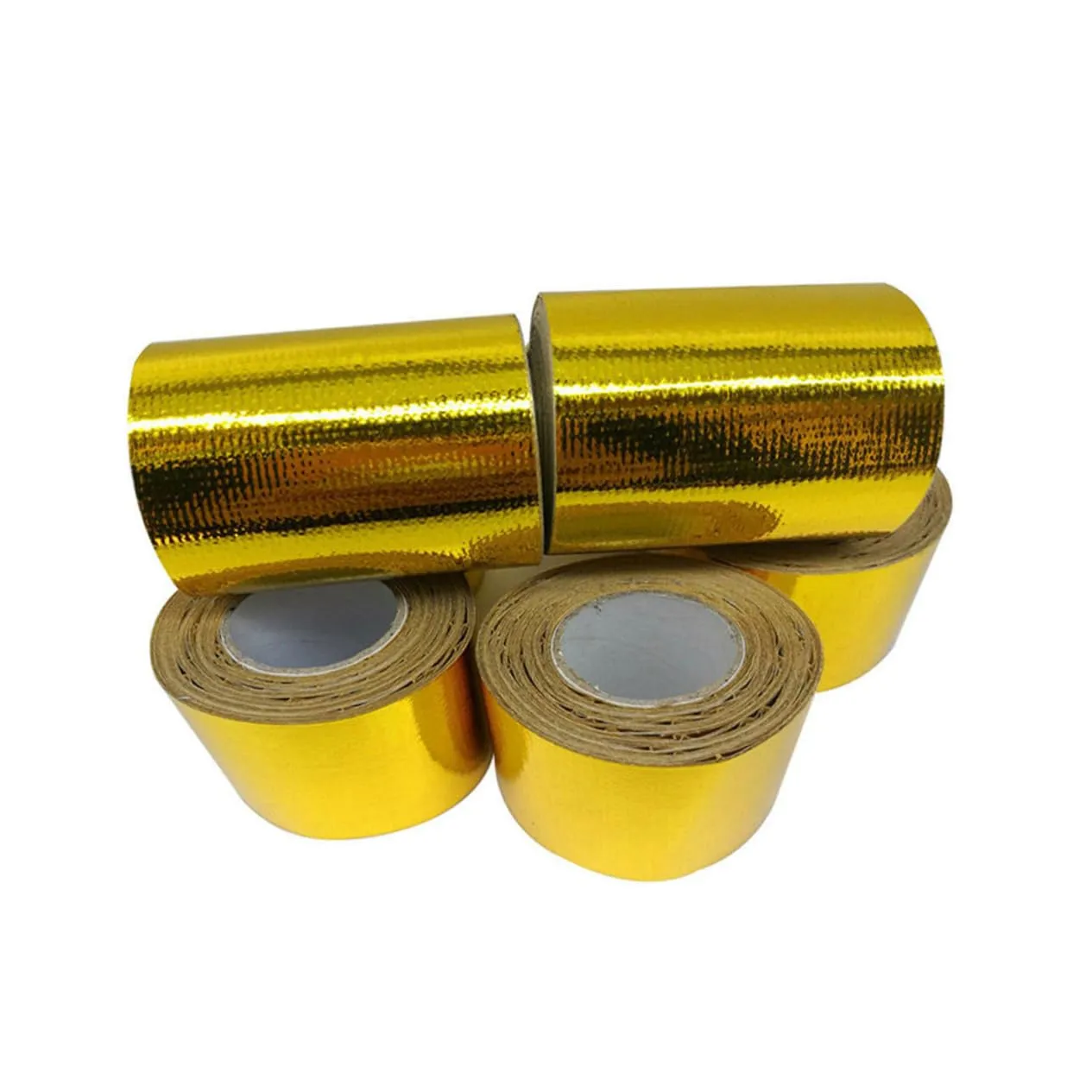 Zerodeko Thermal Insulation Band 0.2mm 10m Roll Heat Intake Wrap for Engine Decorative Tape Excellent Insulation