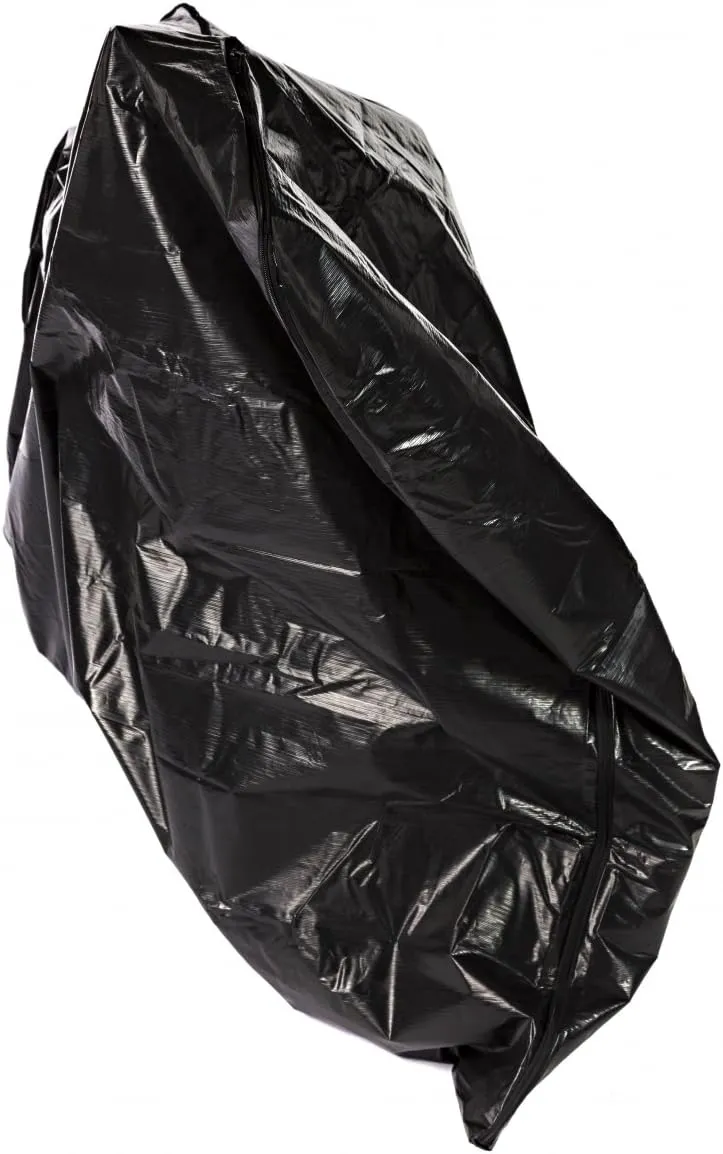 Zerust Rust Preventive Bicycle Storage Bag with Zip Closure, Black