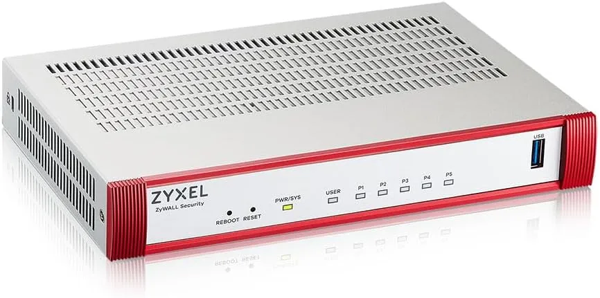 Zyxel High Speed Cyber Security Firewall | Recommended up to 15 Users | Nebula Cloud | Hardware Only [USGFLEX50H]